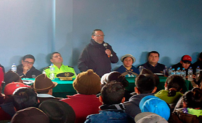 Fiscalía de Bolívar coordina acciones antidelincuenciales con la comunidad