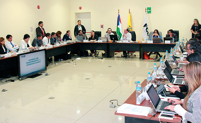 Fiscalía General del Estado realizó primer taller de trabajo con fiscales provinciales