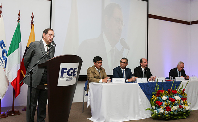 Fiscalía General de Ecuador recibe al Procurador Antimafia de Italia para sumar experiencia en lucha contra el crimen organizado