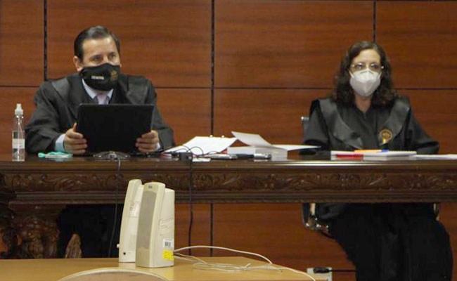 Fiscalía presenta pruebas en audiencia de juicio contra ex Secretario Nacional de Comunicación y 3 personas más