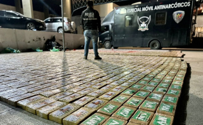 Imagen de boletín: Siete procesados por presunto tráfico de 2.2 toneladas de cocaína